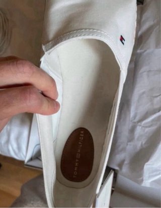Alpargatas Tommy Hilfiger Blancas Talla 42