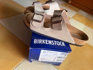 Sandalias Birkenstock Beige/Marrón