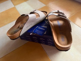 Sandalias Birkenstock Beige/Marrón