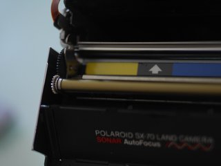 Polaroid SX 70 Sonar Autofocus LandCamera Perfecta