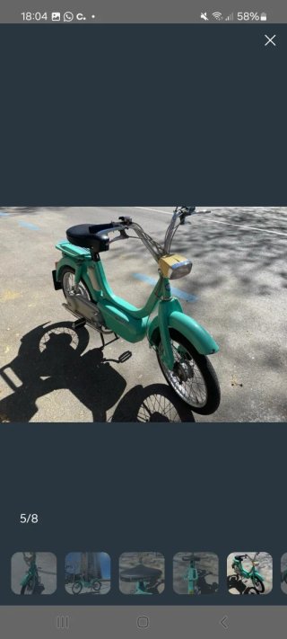 Vespino Brisa Azul - Moto Clásica
