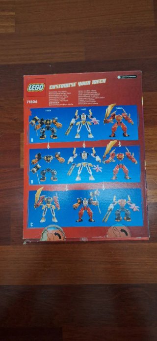 LEGO Ninjago 71806 Cole's Elemental Earth Mech
