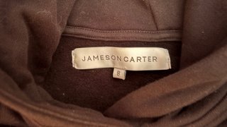 Sudadera Jameson Carter Negra Crop TALLA 8