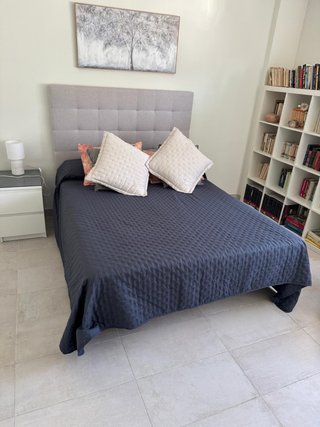 Cama Matrimonio 1.50x1.90 con Colchón visco