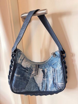 Bolso Desigual Denim Patchwork