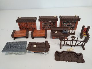 Lote de muebles del Heroquest