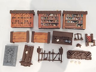 Lote de muebles del Heroquest