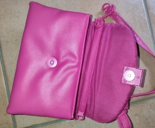 Borsa a mano Primark fucsia
