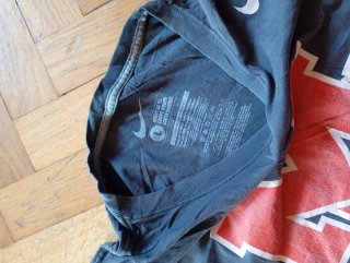 Maglietta Nike Grigia con Logo