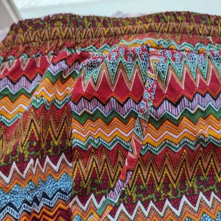 Pantalón corto estampado étnico XL