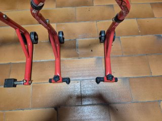 Soportes Moto Rojo