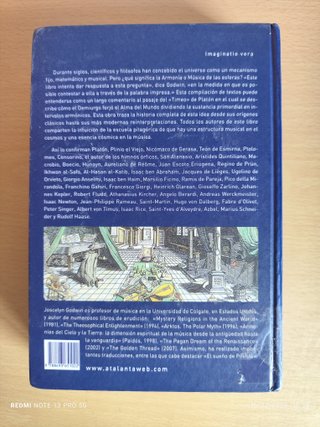 Libro Armonía de las esfera. Buen estado. Atalanta