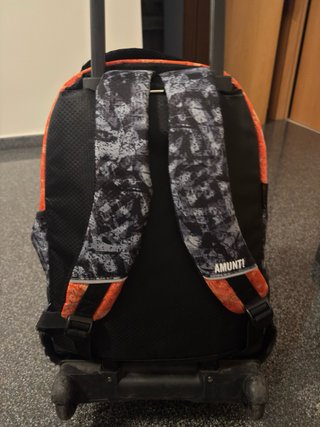 Mochila escolar con ruedas Valencia CF