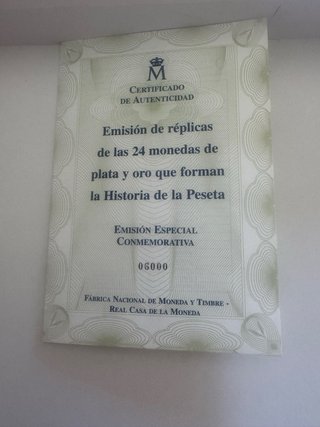 Collezione Monete Storia Peseta