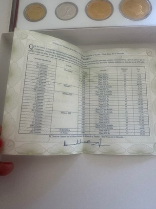 Collezione Monete Storia Peseta