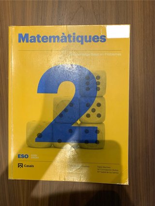 Matemàtiques 2 ESO casals