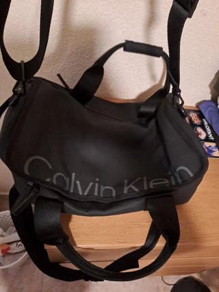 Mochila Calvin Klein Negra Deportiva Original