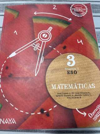 Matemáticas 3 ESO