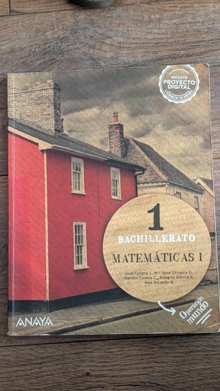 Matemáticas I 1 Bachillerato