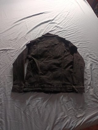 Chaqueta tejana Bershka azul