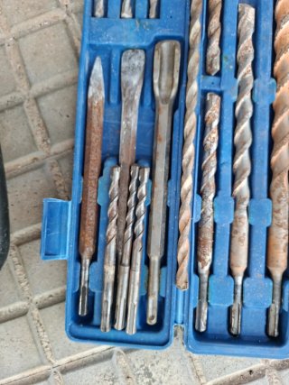 Martillo Percutor Taladro + Brocas