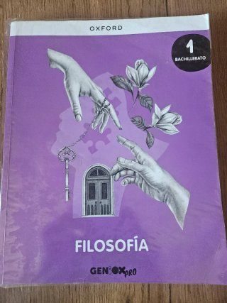 Filosofía 1º Bachillerato. Libro del estudiante...
