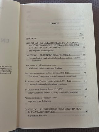 Un siglo de España la economía