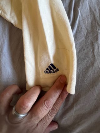Camiseta Polo Adidas Rayas amarillo  claro y Azul