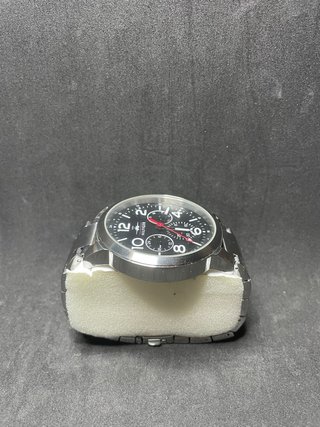 Reloj Tommy Hilfiger Negro y Plateado