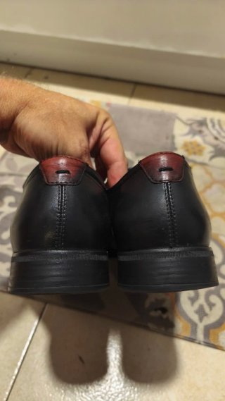Zapatos de vestir de piel negros talla 40
