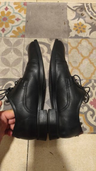 Zapatos de vestir de piel negros talla 40
