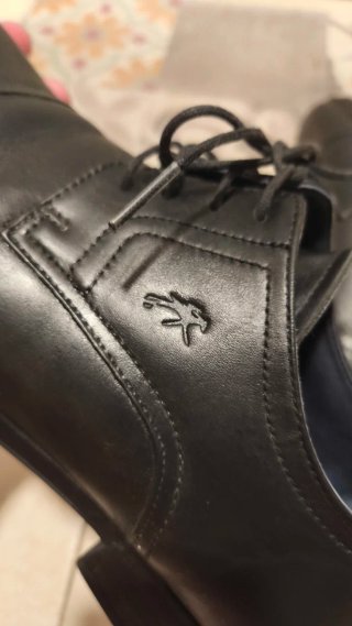 Zapatos de vestir de piel negros talla 40