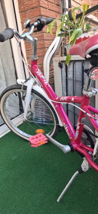 Bicicleta infantil rosa