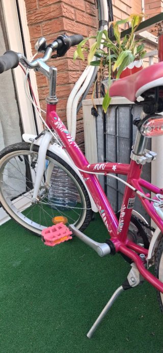 Bicicleta infantil rosa