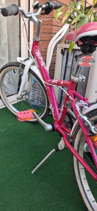 Bicicleta infantil rosa