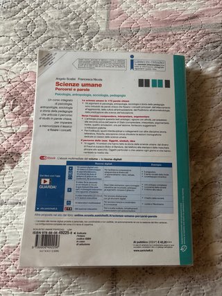 Scienze umane percorsi e parole