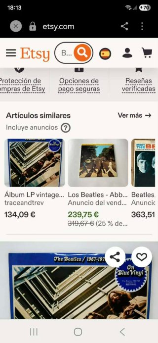 Vinilo The Beatles 1967-1970 Época