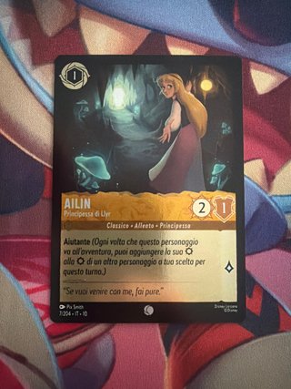 Ailin Principessa di Llyr Foil - Disney Lorcana