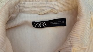 Chaqueta Zara Beige Mujer