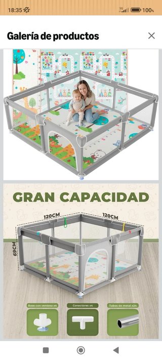 Parque infantil para bebés