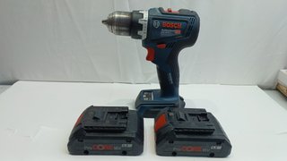 Taladro Bosch GSR 18V + 2 Baterías 4 Ah