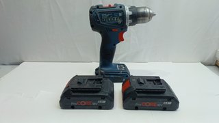 Taladro Bosch GSR 18V + 2 Baterías 4 Ah