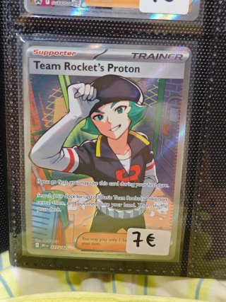 Carta Pokémon Team Rocket's Proton 227/182 inglés