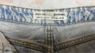 Pantalon corto vaquero Stradivarius