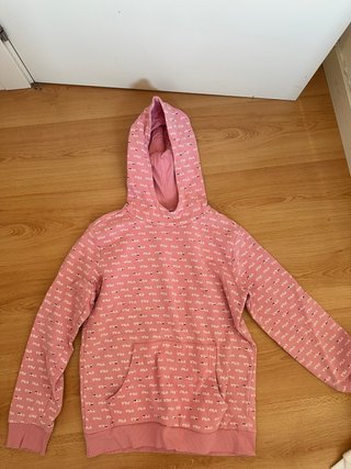 Sudadera Fila niña rosa con logo