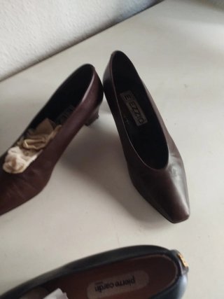 Lote Zapatos Talla 37 (Negro y Marrón)