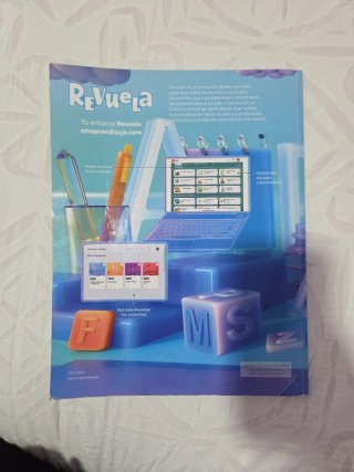 Libro Lengua castellana 4 de primaria Revuela.