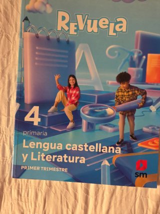 Libro Lengua castellana 4 de primaria Revuela.