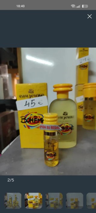Boheme Eau de Jeune - Perfume Amarillo