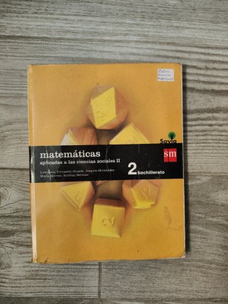 Matemáticas aplicadas a las ciencias socialesII